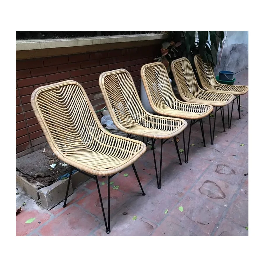 Vietnam manufacture rattan chair/ bamboo chair for garden ( 0084587176063 whatsap Sandy)