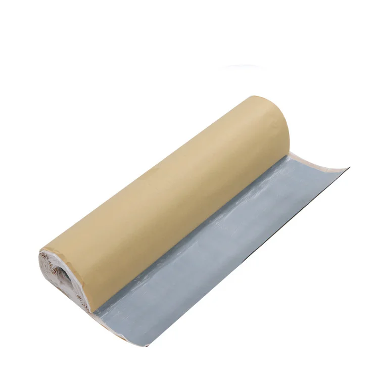 Factory wholesale price butyl rubber self adhesive waterproof soundproof materials roll