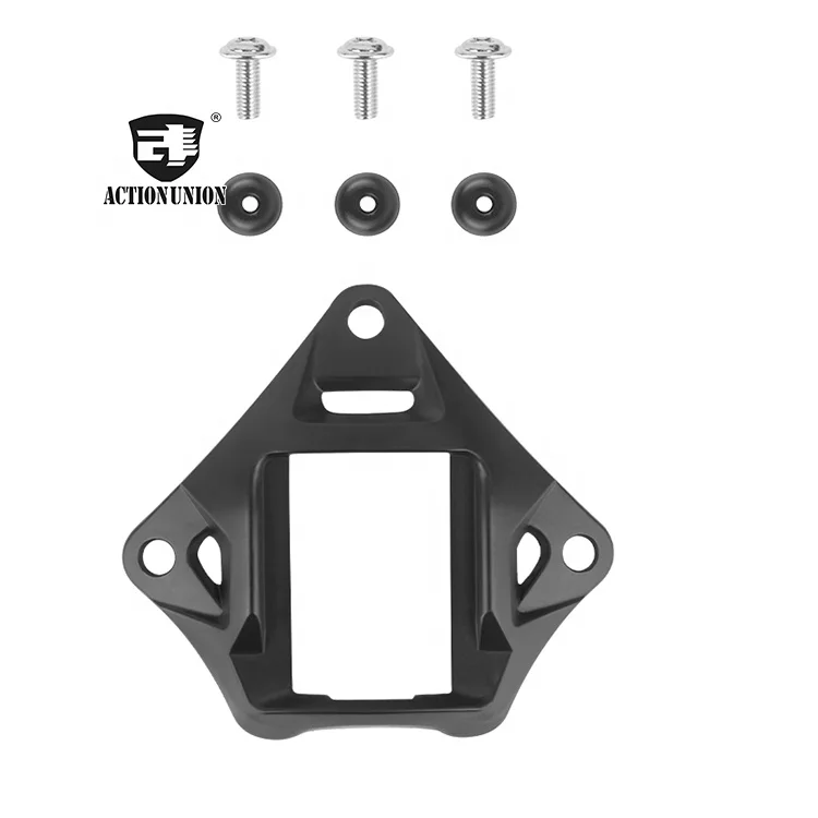 Action Union Tactical Helmet Accessory Helmet NVG Mount Steel Camera Bracket Base Helmet VAS Shroud for camera night vision