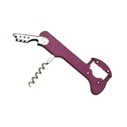 10021 Houseables Wine Opener  Cork Screw No Blade  Foil Cutter 3 in 1, for Waiter - Mokmann