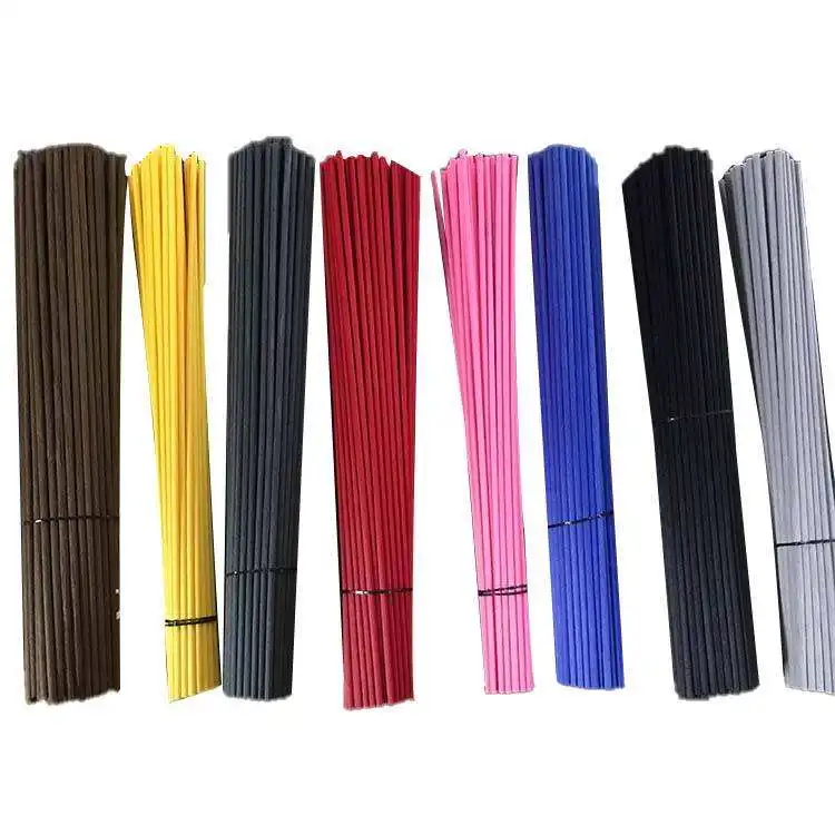 Home Decor Perfume Fragrance Natural Colour Incense Aroma Diffusion Fiber Reed Sticks For Diffuser Bottle