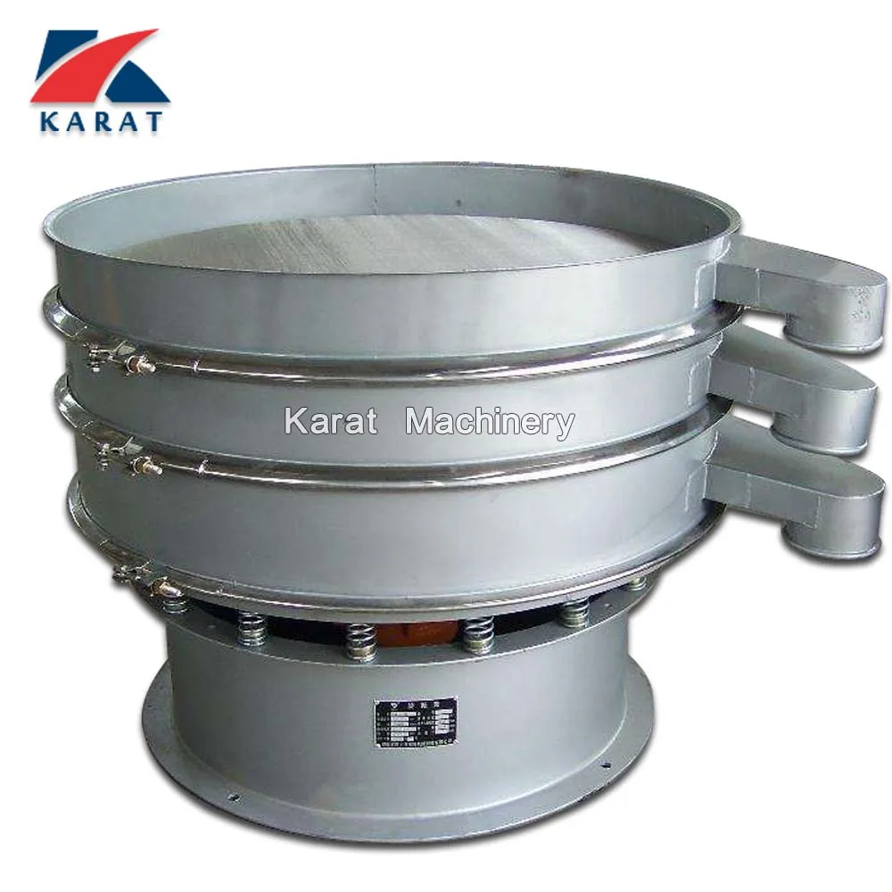 Carbon steel rotary vibrating screen filter sieves