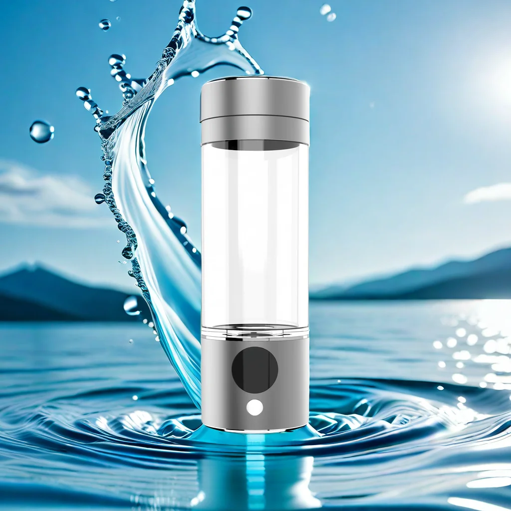 High Hydrogen Concentration Portable Hydrogen Water Generator With 2L Of Capacity With Ph Regulator For Home