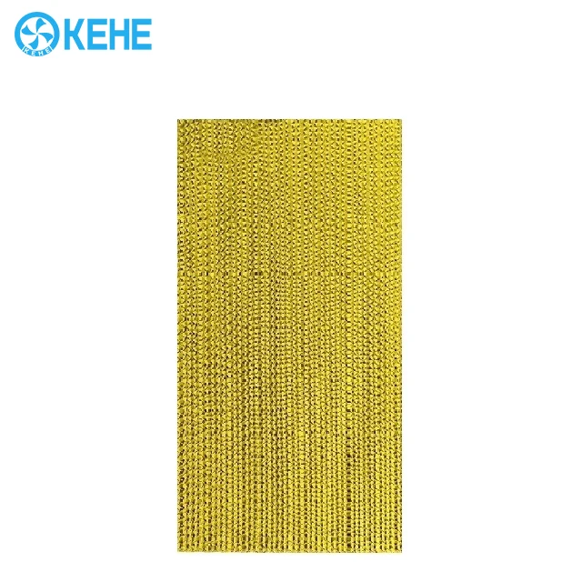 Low price 7090 7060 5090 poultry farm evaporative honey comb water cooling pad for greenhouse air cooling system