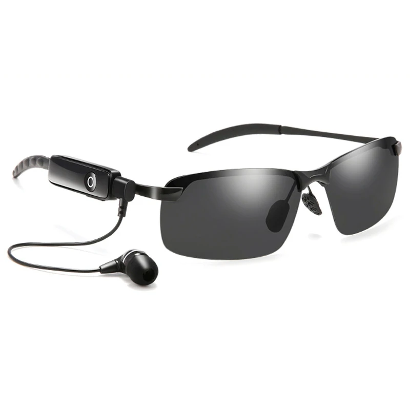 Hands-Free Sport Mp3 Player Headset Sunglasses Small MOQ Polarized Wireless Smart BT Sun Glasses