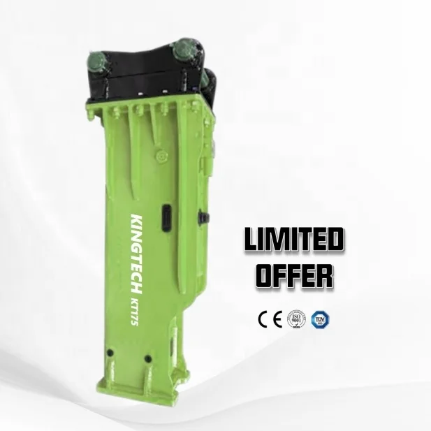 Excavator backhoe assembly top type moil point sb151 KT175 large big hydraulic rock breaking breaker and hammer