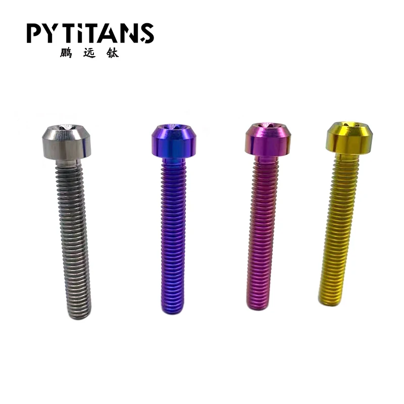 High standard best prices  M5 M8 titanium bolt titanium screws