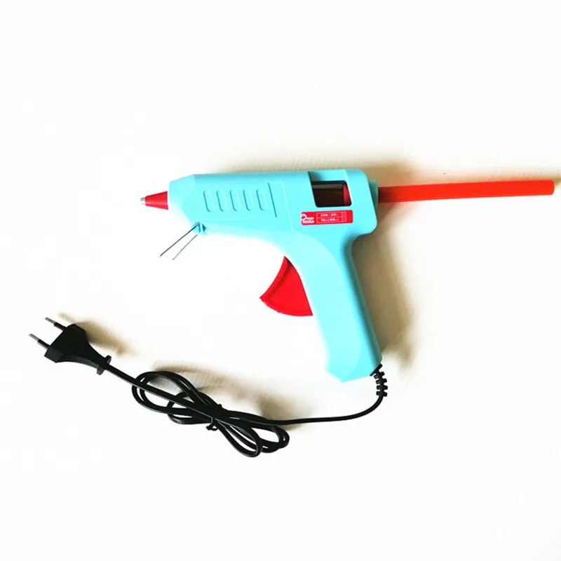 60W electric heating hot melt glue gun with stick for DIY projects