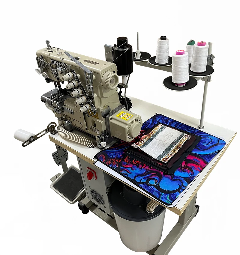 Орен футболка и спортивные пуловер манжеты швейная три стежков пять линия автоматическая качалка