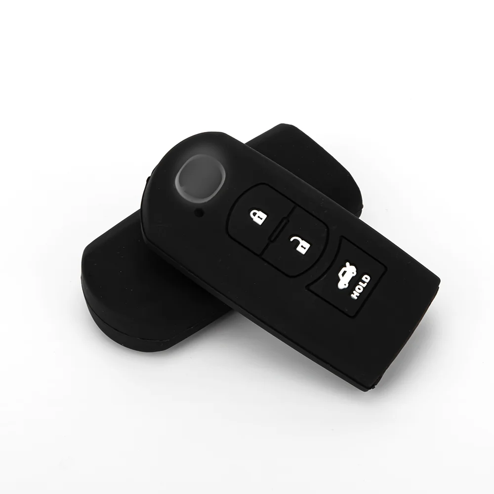 High Quality Silicone Key Cover Case for Mazda Remote Control Car Key Protector with Customizable Logo