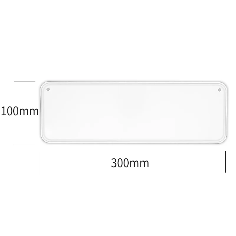 High Quality Different Size Aluminum Blank License Plates Tin Signs for Custom DIY Personalized Printing