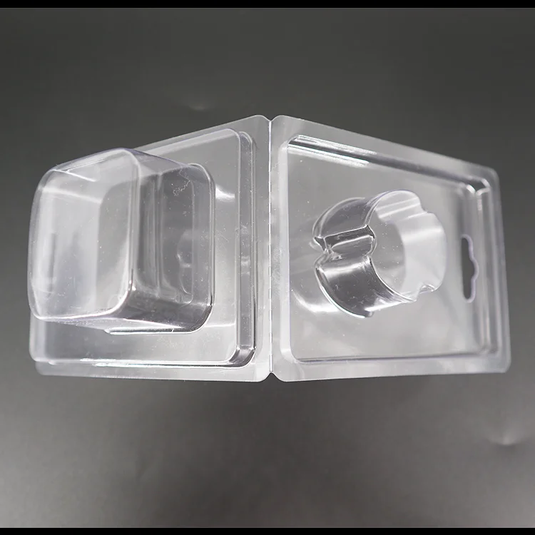 Пользовательская одноразовая прозрачная пластиковая раскладная упаковка для раздвижной блистерной карты