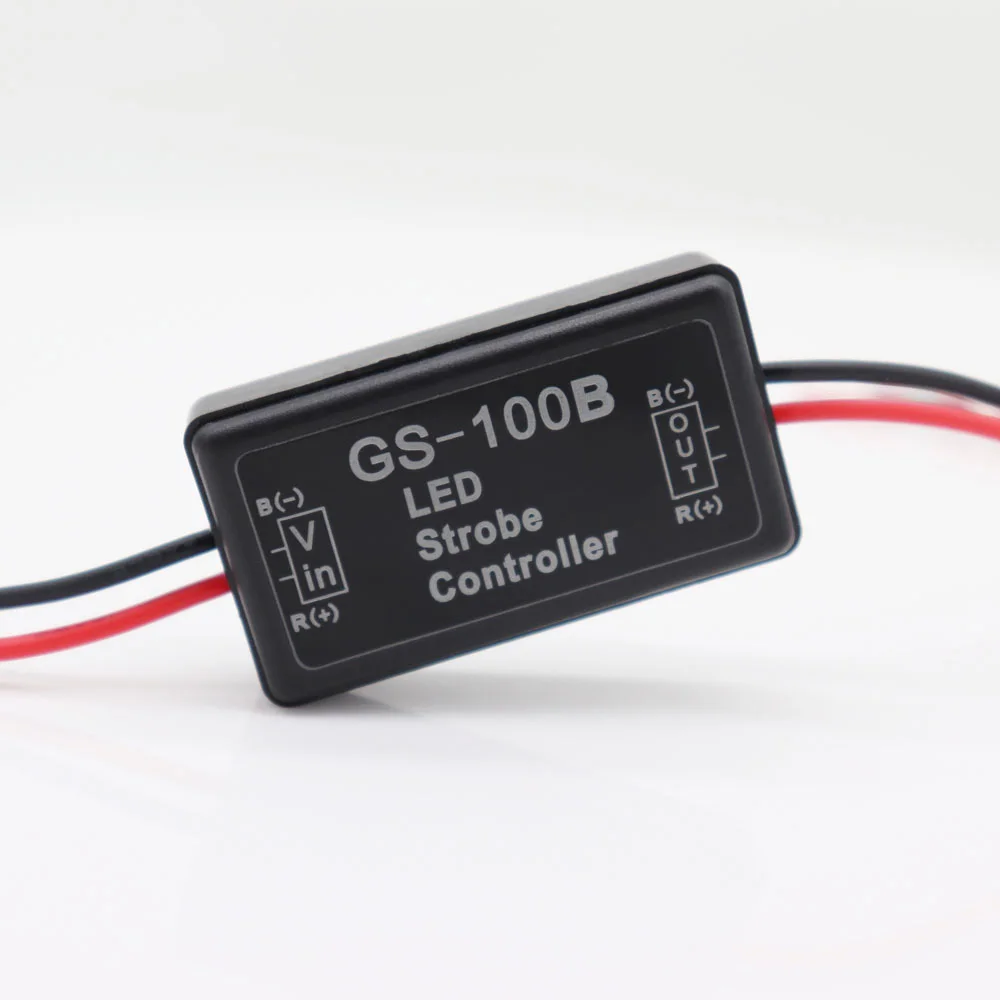 KKA-GS100B Strobe Controller for LED Stoplight, Slow flash 4 times then keep birght