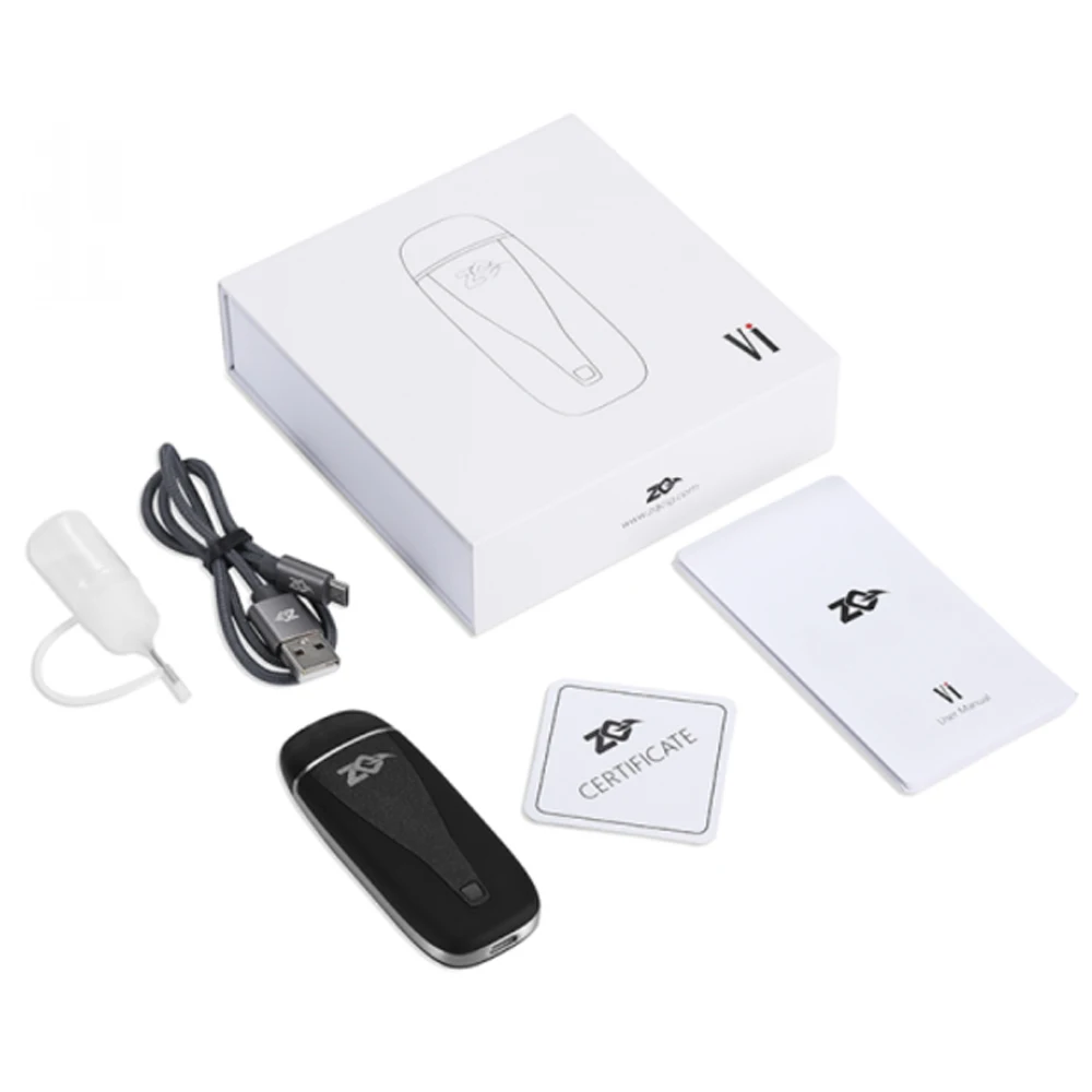 
ZQ Vi Pod System Kit 650mAh built-in battery Electronic Cigarette vape Pod system Kit 