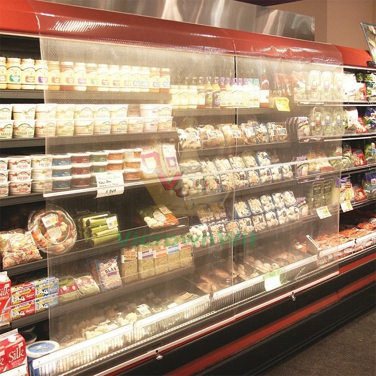 Breathable plastic Night blind for refrigerator cabinet(VTBNB1)