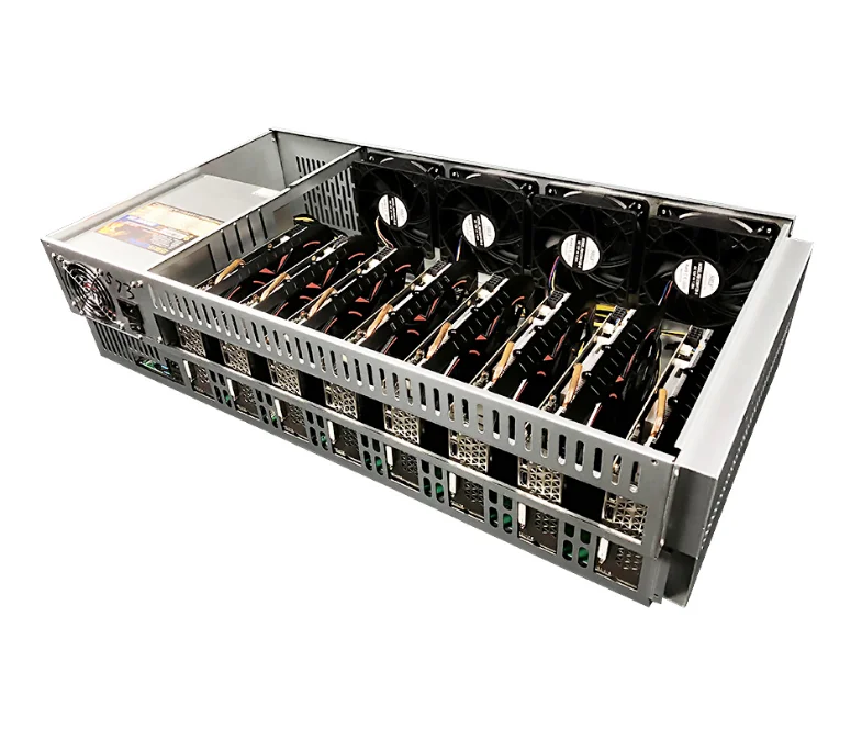  Новый лучший корпус для добывающей установки 8 gpuers добывающего сервера