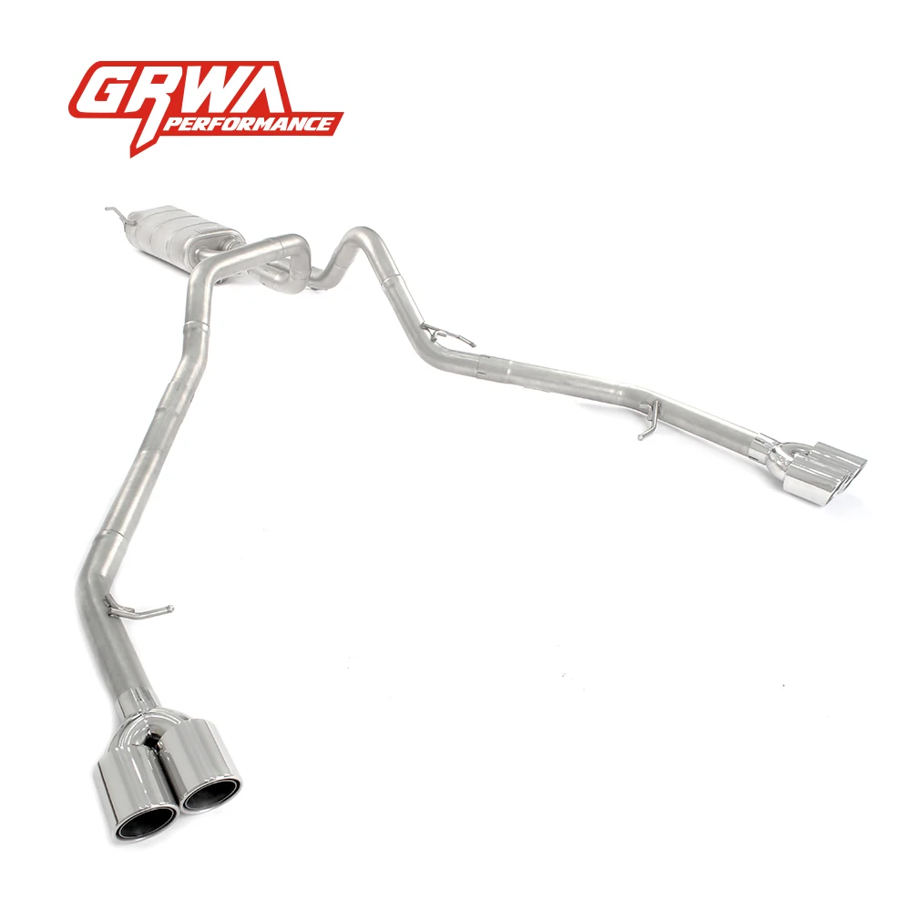 Wholesale Hot Sale Exhaust System Car Quad Exhaust Tips Oval Exhaust Tips for Ford Raptor F150