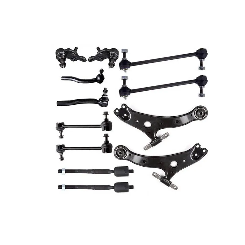 Front Lower Control Arms Ball Joints Inner Outer Tie Rods Ends For Toyota Camry RK620334