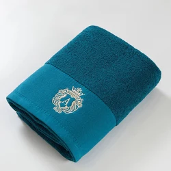 Hotel household towel cotton 100% cotton custom LOGO embroidery towels