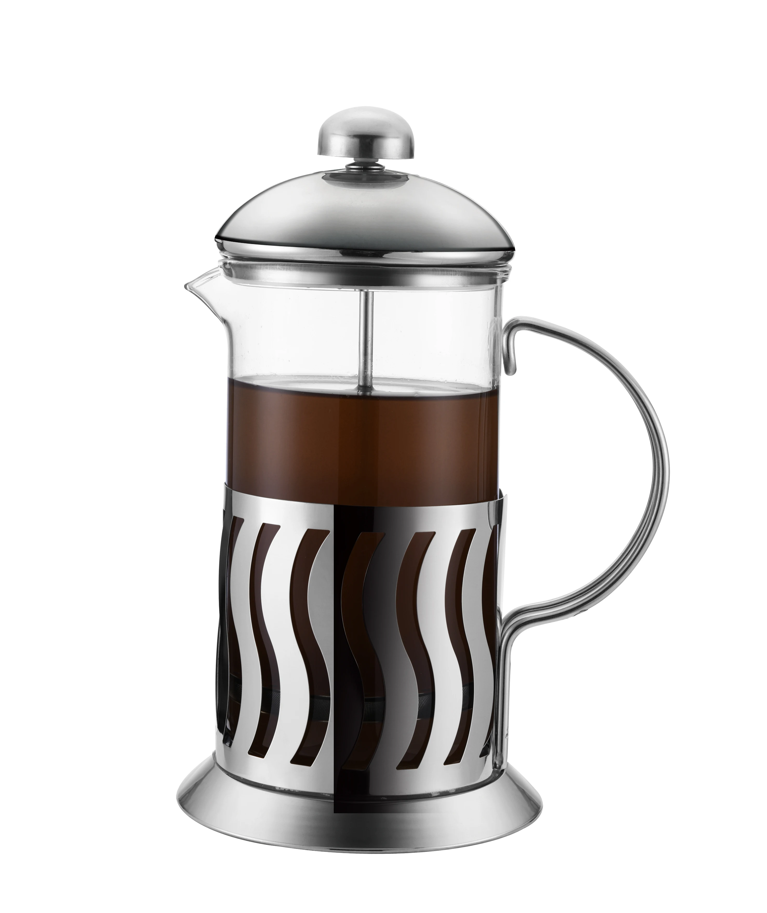 Portable Stainless Steel Palm Restaurant Coffee French Press