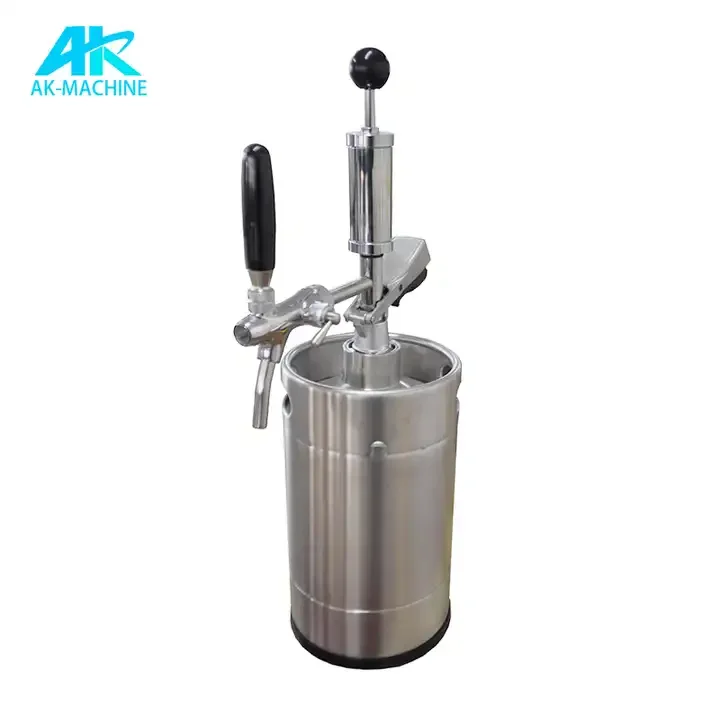 304 Stainless Steel European Style Slim 20L Beer Barrel Made in China Beer Keg