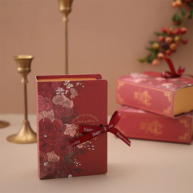 Fashionable Colorful Wedding Paper Gift Box Packaging Magnetic Gift Box Custom Gift Candy Box
