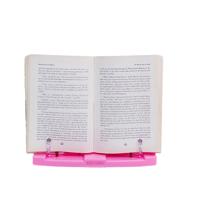 Recipes Tablet Storage Rack Cookbook Textbook Music Book Adjustable Foldable Reading Book Holder for Home Sink Display