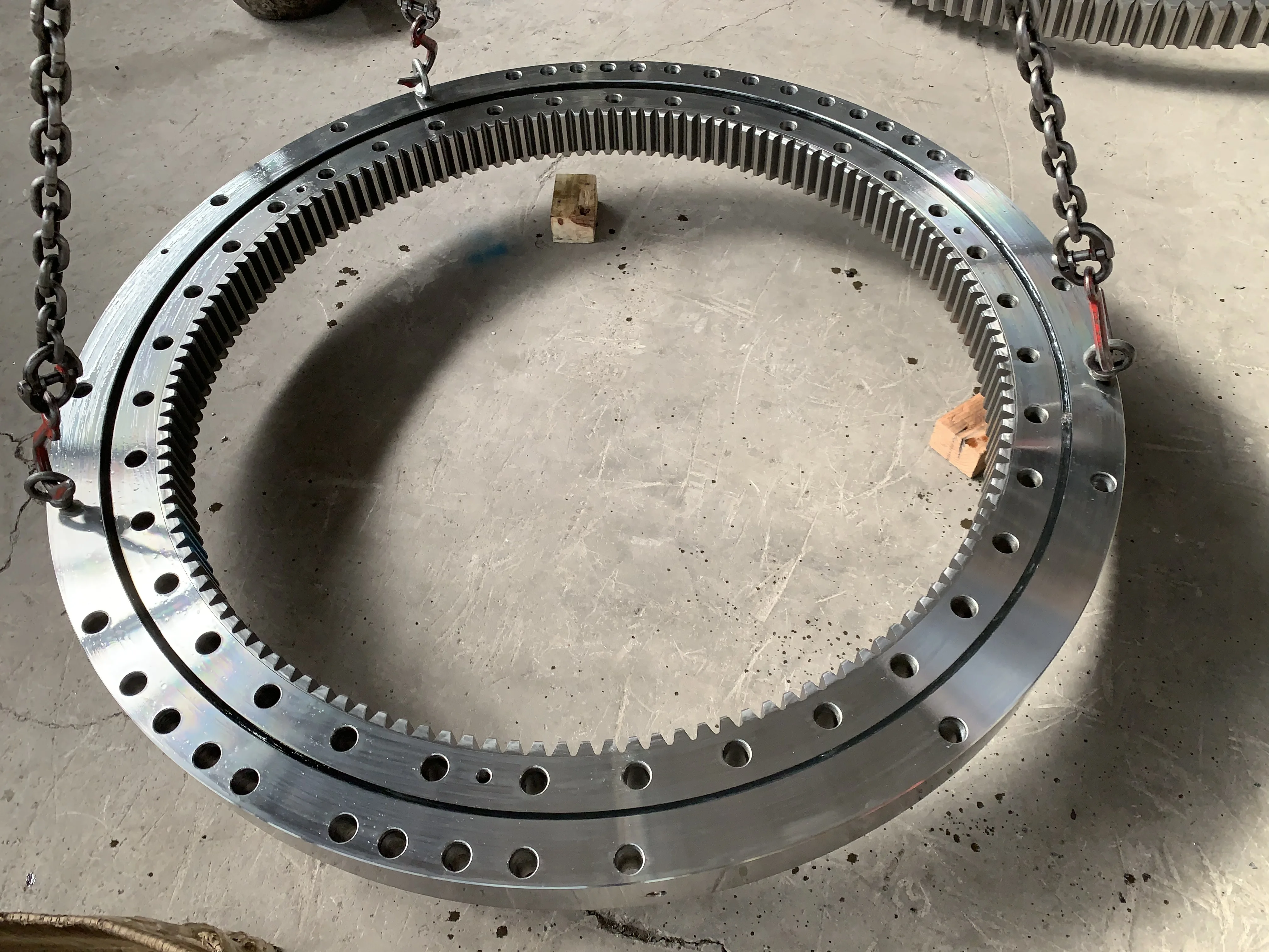 rotating gear ring joint ship parts 012.25.425 Cargo truck boom slewing bearing