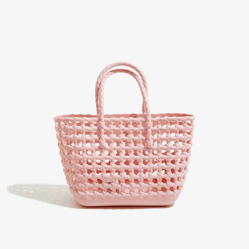 High Quality Women Fashion Shopping Hand bags Shoulder Bag Waterproof EVA Silicone Summer Beach bag