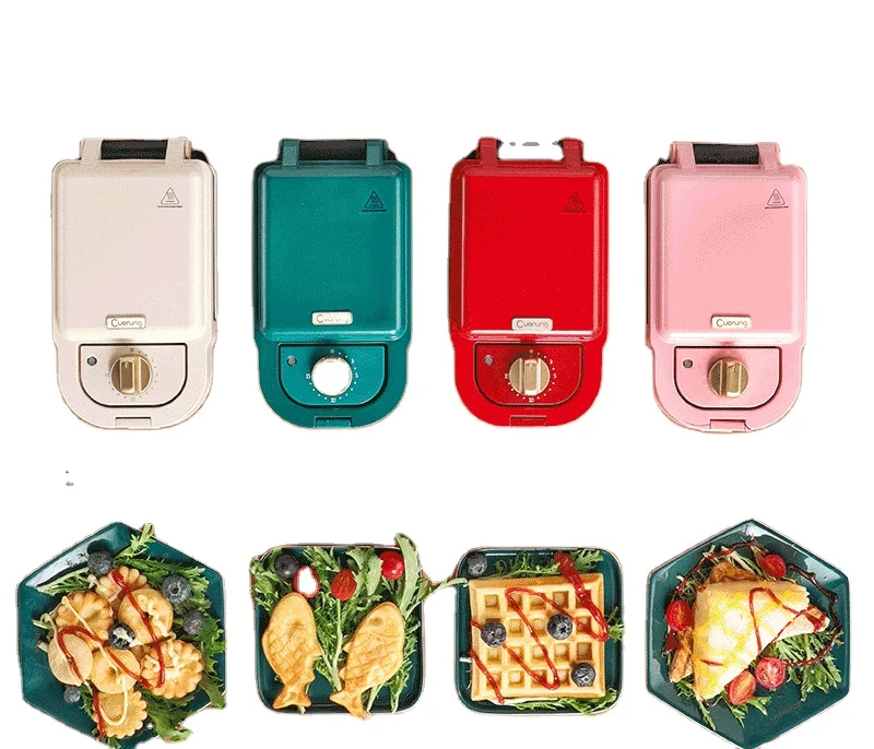 Breakefast Toster And Non Stick 2 Slice Sandwich Maker