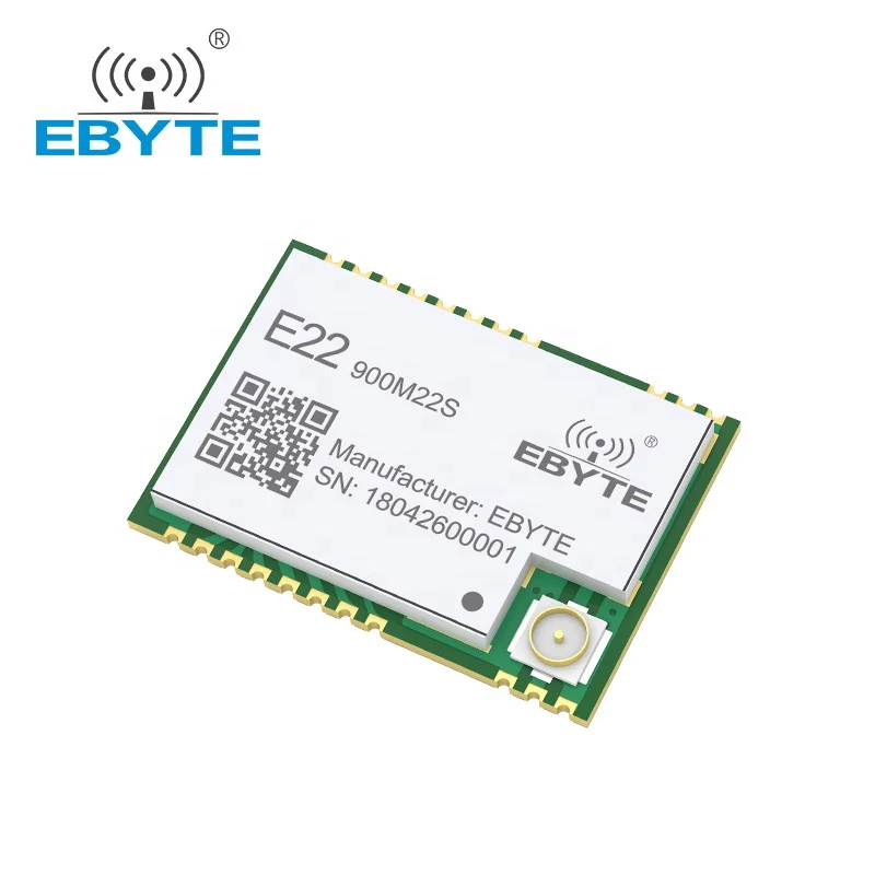Ebyte E22-900M22S TCXO 22dBm 6500m sx1262 sx1268 900Mhz new lora module SMD transceiver module