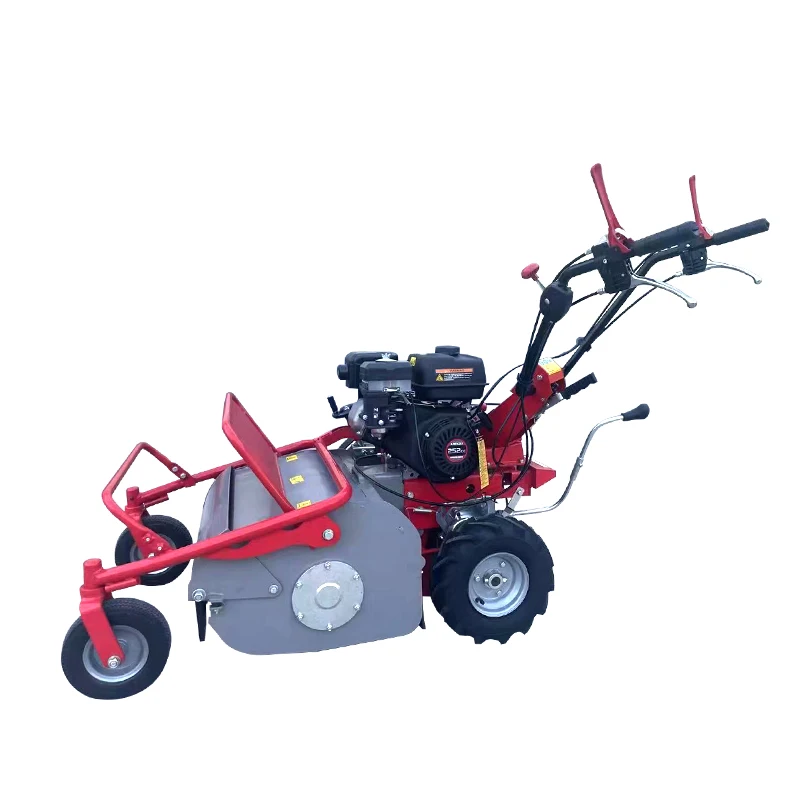Agricultural Grassland Green Garden Trimming Machinery Wheeled Gasoline Self-Propelled Lawn Mower Grass For Sale