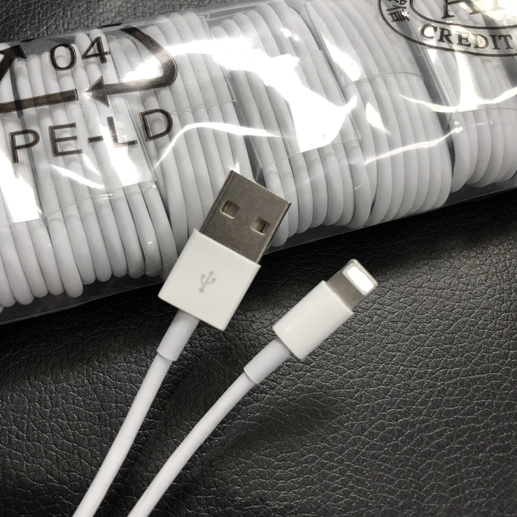 Wholesale 1m 2m USB Cable For iPhone Charger 2.1A Fast Charging Data