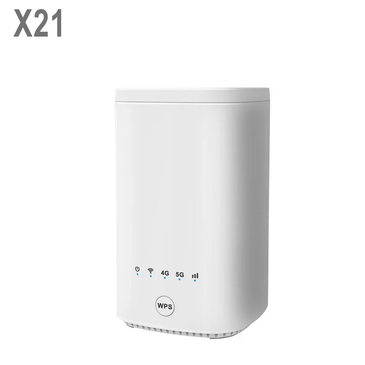 Unlocked 4G Lte Modem 5G Gigabit Wifi Network Cpe Wireless 6Ghz Wifi6 2.4G+5G Dual-Band N28 Sim Mesh Router X21 5G Cpe Router