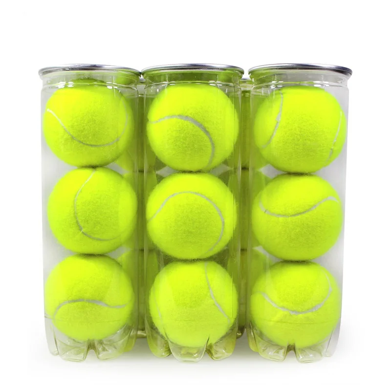 3PCS/Cans Professional Competition Tennis Ball Adult Tournament Tennis Training Ball With 60% Wool