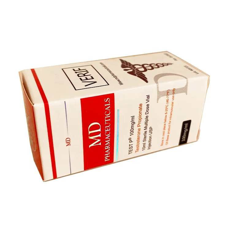 VB-390 Pharmaceutical tablet steroid vial box 100IU oral injection paper box BOLD 250 mg/ml small box for 10ml vials