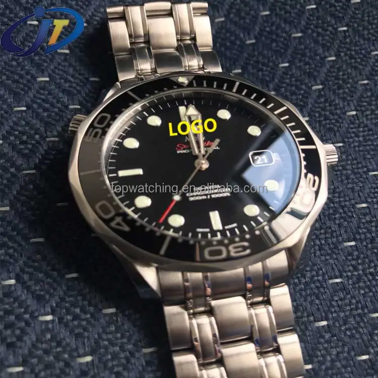
Beat Sale Black Diver 300 Sea orologi master dial 42mm 904l ss 8800 movement original super clone noob watch 