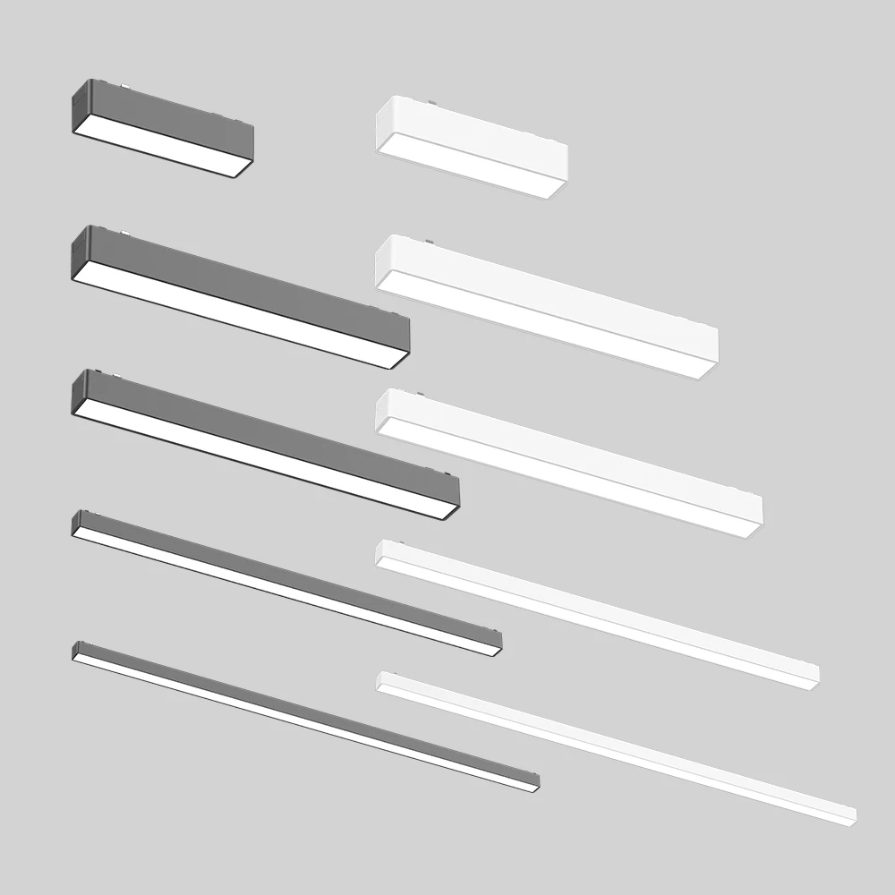 Modern Style 6W 10W 14W 20W 34W Aluminum Rail System LED Magnetic Track Light Office Hotel Home Mall Dali 48V High Quality