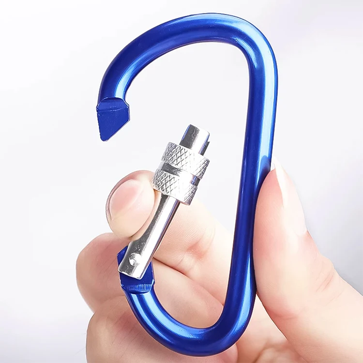 Dual-Gate Carabiner Hook Carabiner Hook for Double the Security and Convenience in Hiking and Climbing Gea
