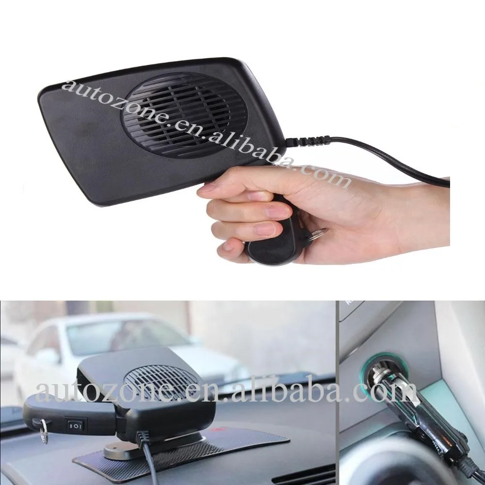 
Portable Car Heater Car Windshield Defogger Defroster Auto Fast Heating or Cooling Fan 12V 150W Auto Ceramic Heater Fan 3-Outlet 