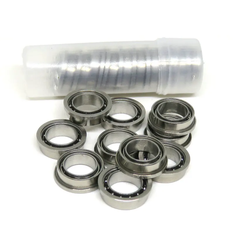 Youchi Bearing SMF62 Open Stainless Steel Flanged Ball Bearing Sizes 2x6x2.5