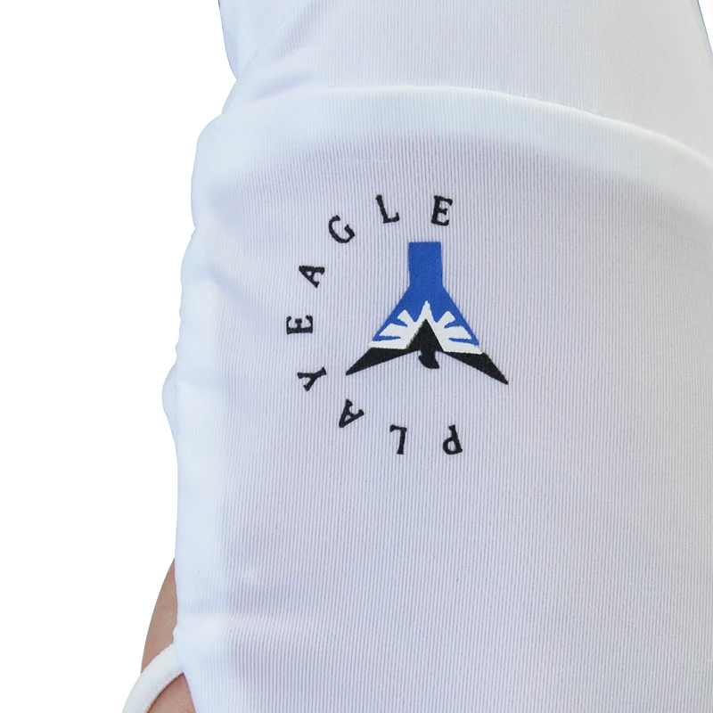 PLAYEAGLE Golf Finger Glove Men Women Right Left Hand 100% Ice Silk Sunscreen Gloves Cool Feeling UV Protector Sunblock