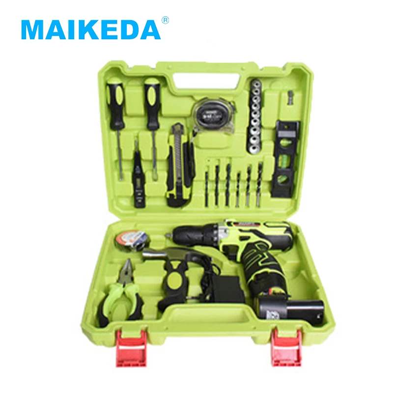 MAIKEDA 12V Cordless Battery Power Drill And Screwdriver Combo