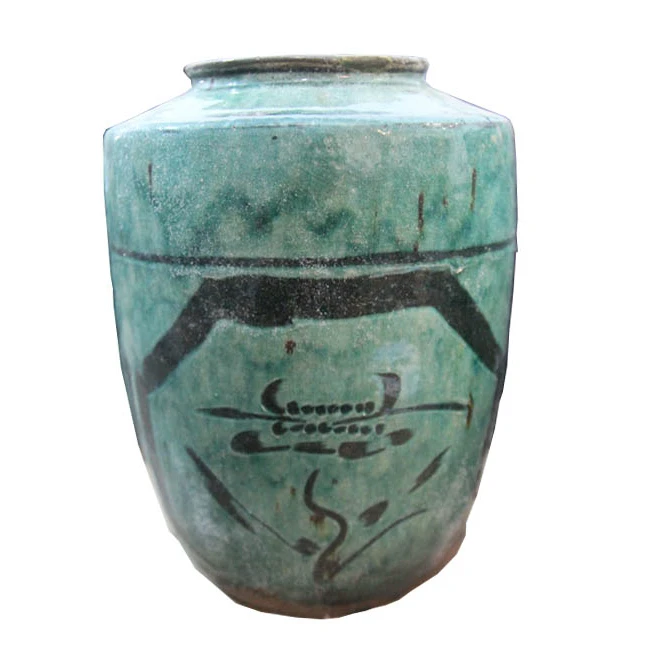 Asian Chinese recycle furniture  antique pot accessories decorative furniture