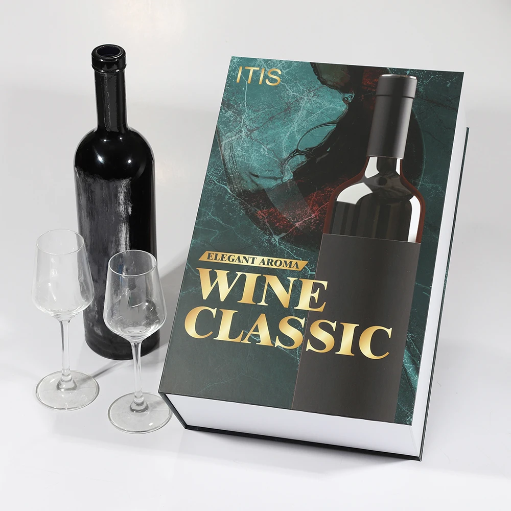 ITIS Customized High Quality Cardboard Boxes Rigid Boxes for Wine Paper Cardboard Gift Box