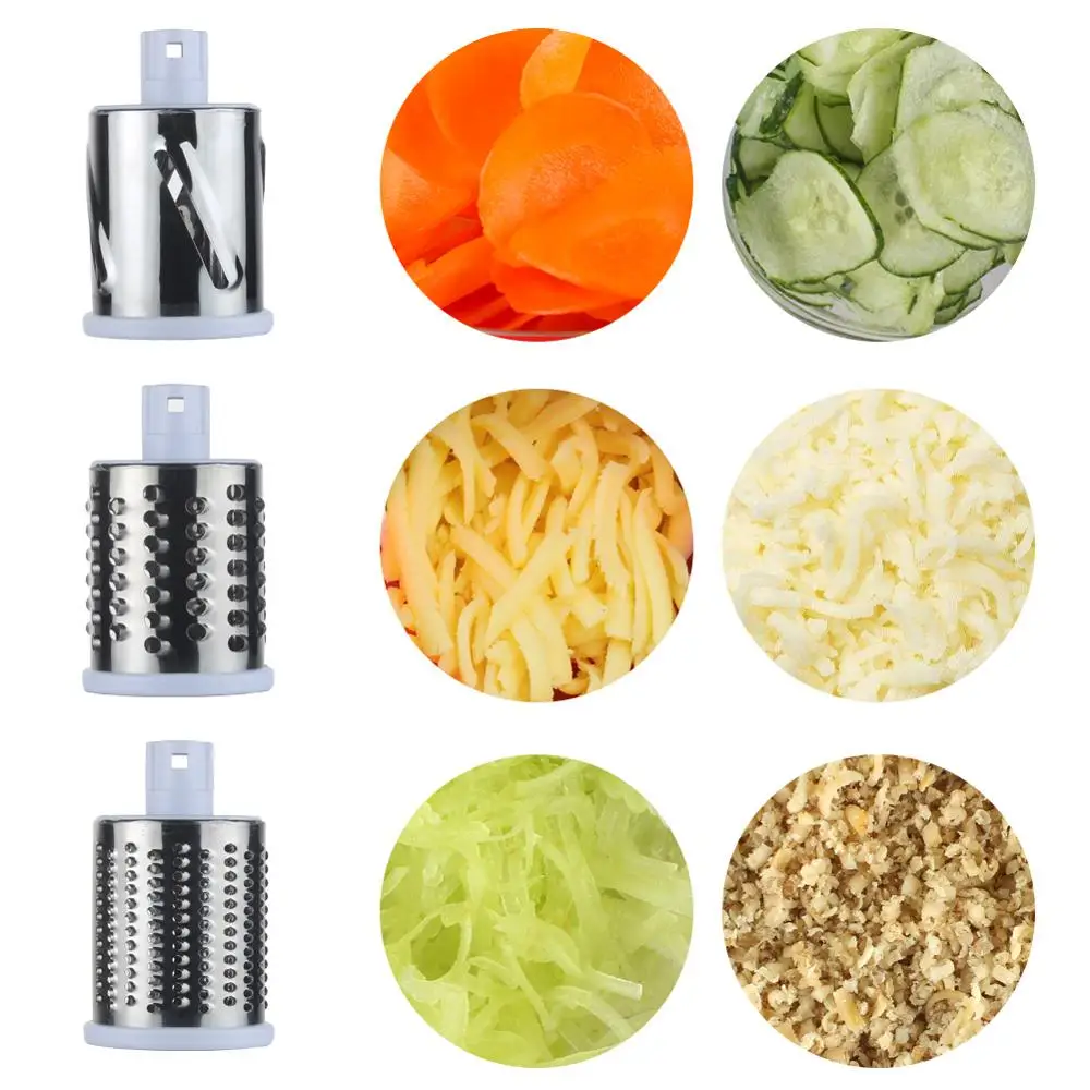 Plastic Food Slicer Cheese Rotary Grater For Amazon Hot Selling