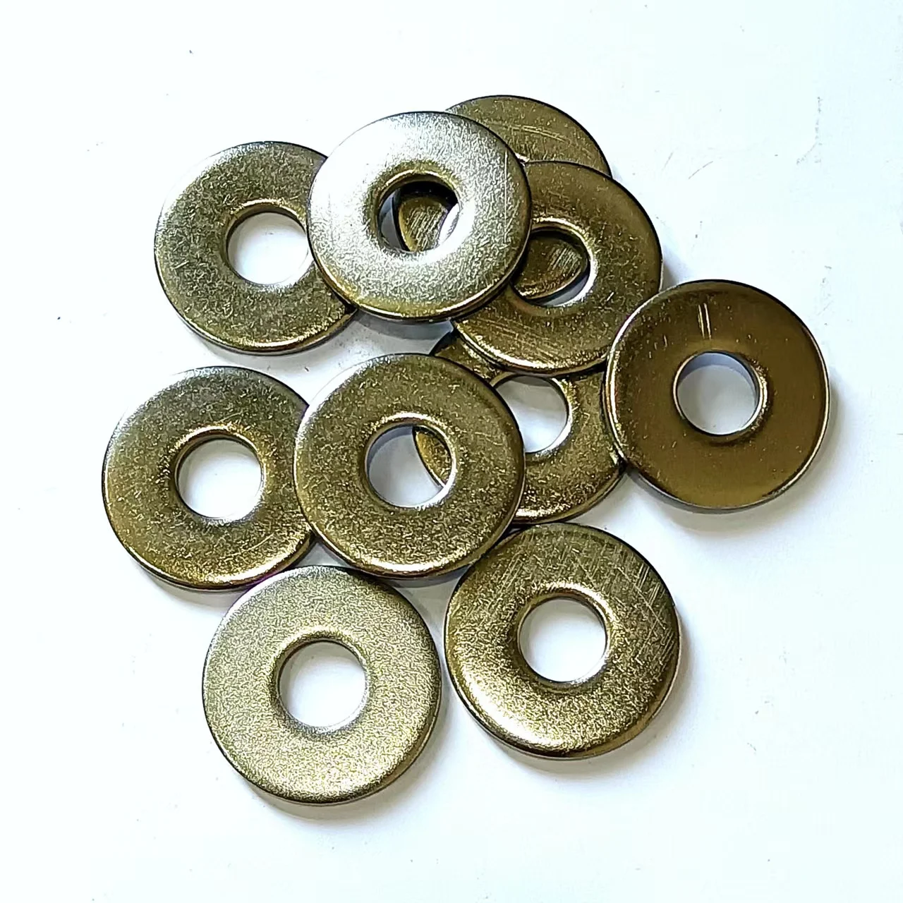 different sizes plain or silvery low price reliable safe high hardness metric anti-corrosion DIN125 Round circle flat washer