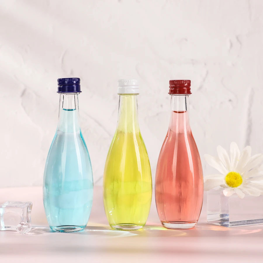 Мини-покровитель Текила Коктейль Стеклянная бутылка разной формы 50 мл маленькая стеклянная для водки виски Джин