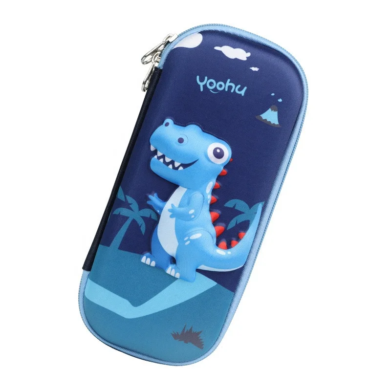 Student 3D Pencil Case Cartoon Stereo Pen Bag Anti-Fall EVA Stationery Box