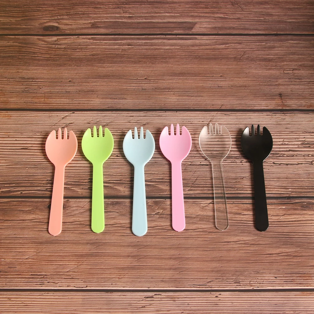 factory plastic ice cream spoon design disposable plastic spoon cheap price disposal plastic spoons